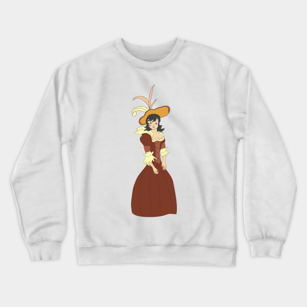 lady Crewneck Sweatshirt by Alekvik